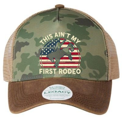 Cowboyaint My First Rodeo Legacy Tie Dye Trucker Hat