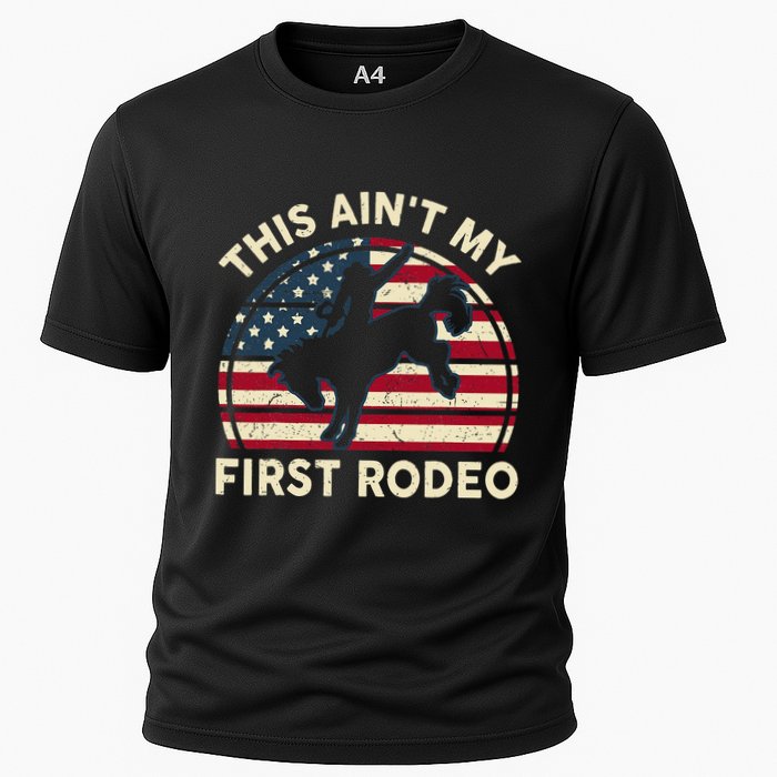 Cowboyaint My First Rodeo Cooling Performance Crew T-Shirt