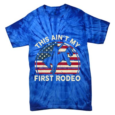 Cowboyaint My First Rodeo Tie-Dye T-Shirt