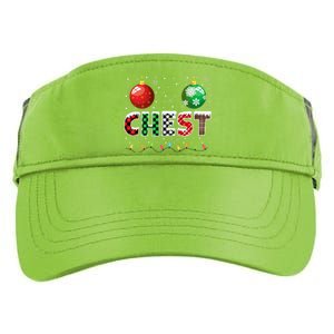 Chestnuts Matching Family Funny Chest Nuts Christmas Couples Adult Drive Performance Visor