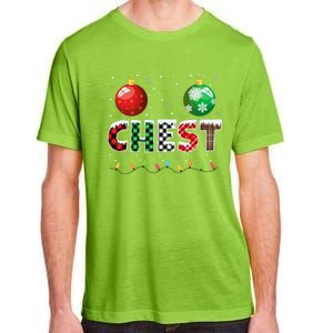 Chestnuts Matching Family Funny Chest Nuts Christmas Couples Adult ChromaSoft Performance T-Shirt