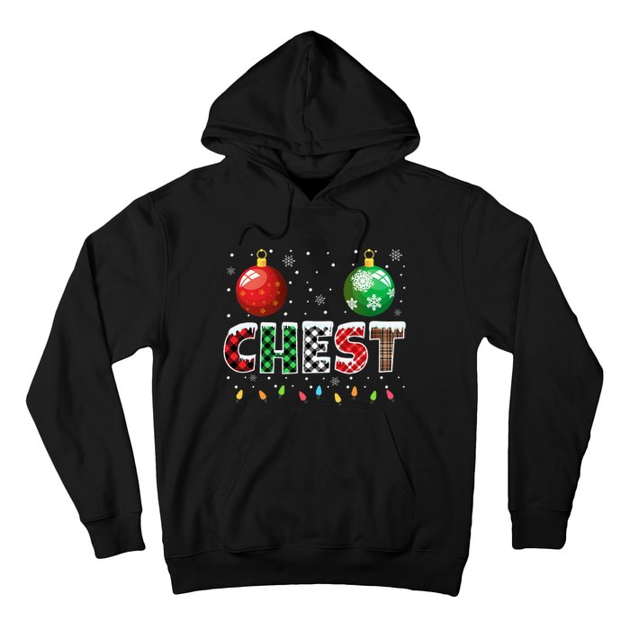 Chestnuts Matching Family Funny Chest Nuts Christmas Couples Hoodie