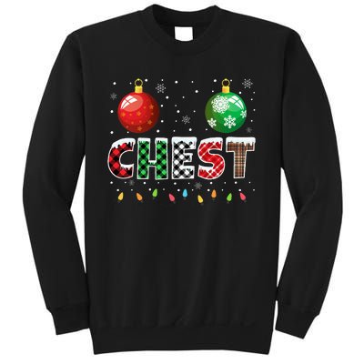 Chestnuts Matching Family Funny Chest Nuts Christmas Couples Sweatshirt