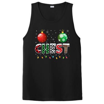 Chestnuts Matching Family Funny Chest Nuts Christmas Couples PosiCharge Competitor Tank