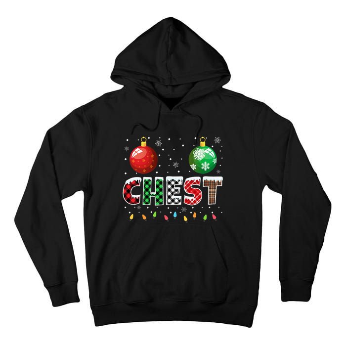 Chestnuts Matching Family Funny Chest Nuts Christmas Couples Tall Hoodie