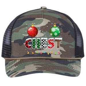 Chestnuts Matching Family Funny Chest Nuts Christmas Couples Retro Rope Trucker Hat Cap