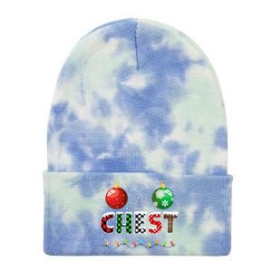 Chestnuts Matching Family Funny Chest Nuts Christmas Couples Tie Dye 12in Knit Beanie