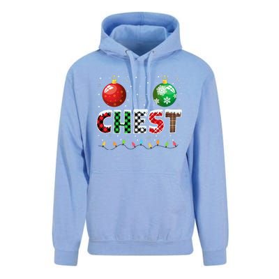 Chestnuts Matching Family Funny Chest Nuts Christmas Couples Unisex Surf Hoodie