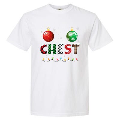 Chestnuts Matching Family Funny Chest Nuts Christmas Couples Garment-Dyed Heavyweight T-Shirt