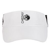 Cheeky Monkey Fun Primate Black Tattoo Art Adult Drive Performance Visor