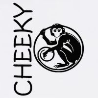 Cheeky Monkey Fun Primate Black Tattoo Art Adult Drive Performance Visor