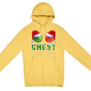 Chestnuts Matching Family Funny Chestnuts Christmas Couples Premium Pullover Hoodie