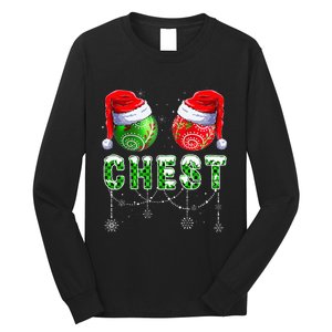 Chestnuts Matching Family Funny Chestnuts Christmas Couples Long Sleeve Shirt