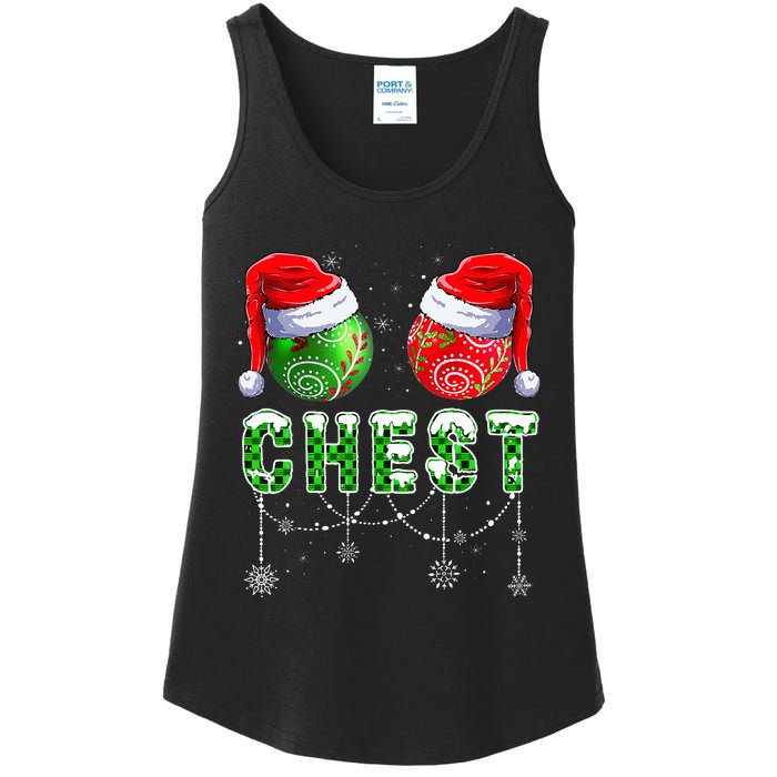 Chestnuts Matching Family Funny Chestnuts Christmas Couples Ladies Essential Tank