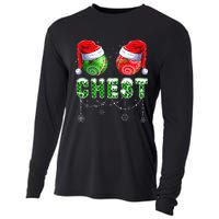 Chestnuts Matching Family Funny Chestnuts Christmas Couples Cooling Performance Long Sleeve Crew