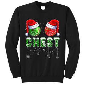 Chestnuts Matching Family Funny Chestnuts Christmas Couples Tall Sweatshirt