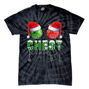 Chestnuts Matching Family Funny Chestnuts Christmas Couples Tie-Dye T-Shirt