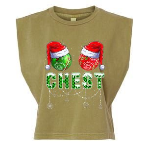 Chestnuts Matching Family Funny Chestnuts Christmas Couples Garment-Dyed Women's Muscle Tee