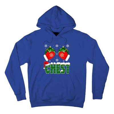 Chestnuts Matching Family Funny Chest Nuts Christmas Couples  Hoodie