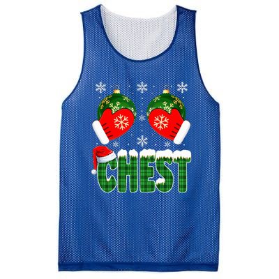 Chestnuts Matching Family Funny Chest Nuts Christmas Couples  Mesh Reversible Basketball Jersey Tank