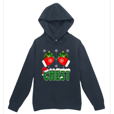 Chestnuts Matching Family Funny Chest Nuts Christmas Couples  Urban Pullover Hoodie