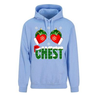 Chestnuts Matching Family Funny Chest Nuts Christmas Couples  Unisex Surf Hoodie