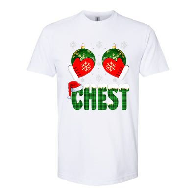 Chestnuts Matching Family Funny Chest Nuts Christmas Couples  Softstyle CVC T-Shirt