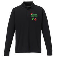 Chestnuts Matching Family Funny Chest Nuts Christmas Couples Performance Long Sleeve Polo