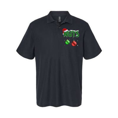 Chestnuts Matching Family Funny Chest Nuts Christmas Couples Softstyle Adult Sport Polo