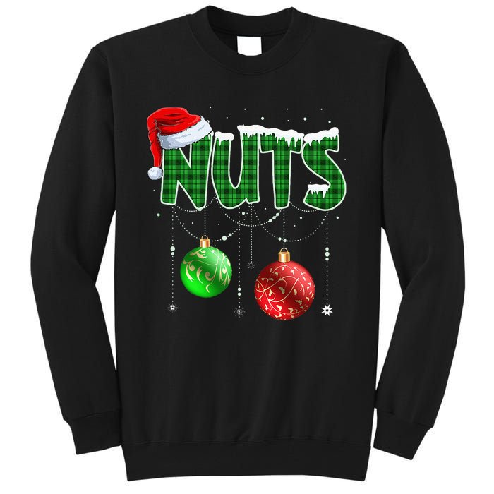 Chestnuts Matching Family Funny Chest Nuts Christmas Couples Tall Sweatshirt