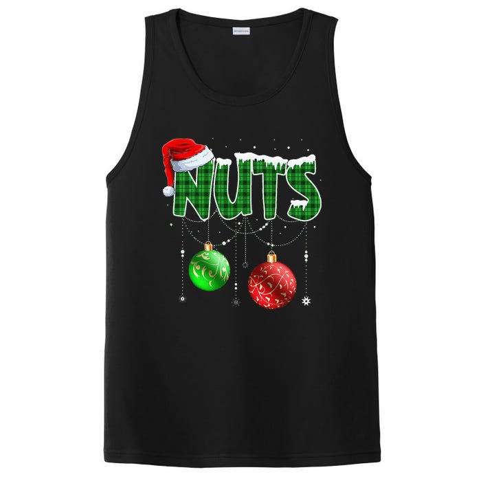 Chestnuts Matching Family Funny Chest Nuts Christmas Couples PosiCharge Competitor Tank