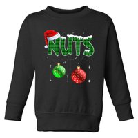 Chestnuts Matching Family Funny Chest Nuts Christmas Couples Toddler Sweatshirt