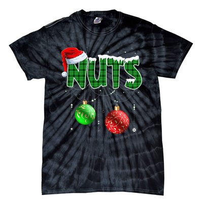 Chestnuts Matching Family Funny Chest Nuts Christmas Couples Tie-Dye T-Shirt