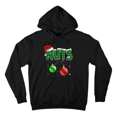 Chestnuts Matching Family Funny Chest Nuts Christmas Couples Tall Hoodie