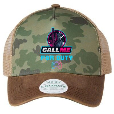 Call Me For Duty, Console Gaming Arcade Winning Mood Legacy Tie Dye Trucker Hat