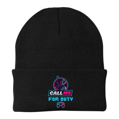 Call Me For Duty, Console Gaming Arcade Winning Mood Beanie