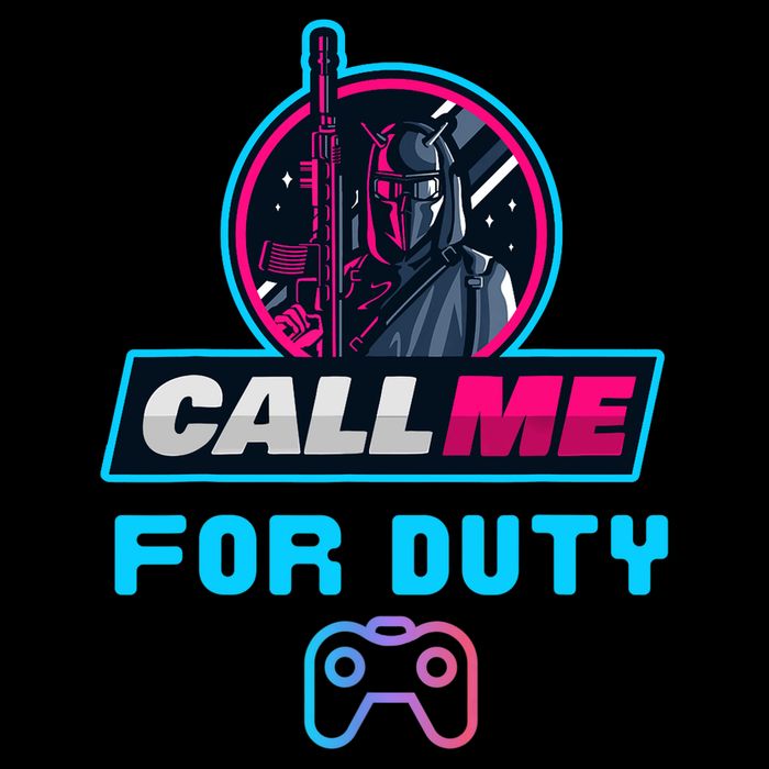 Call Me For Duty, Console Gaming Arcade Winning Mood Drawstring Bag