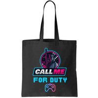 Call Me For Duty, Console Gaming Arcade Winning Mood Bag