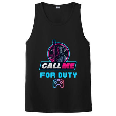 Call Me For Duty, Console Gaming Arcade Winning Mood PosiCharge Competitor Tank