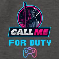 Call Me For Duty, Console Gaming Arcade Winning Mood Vector Backpack