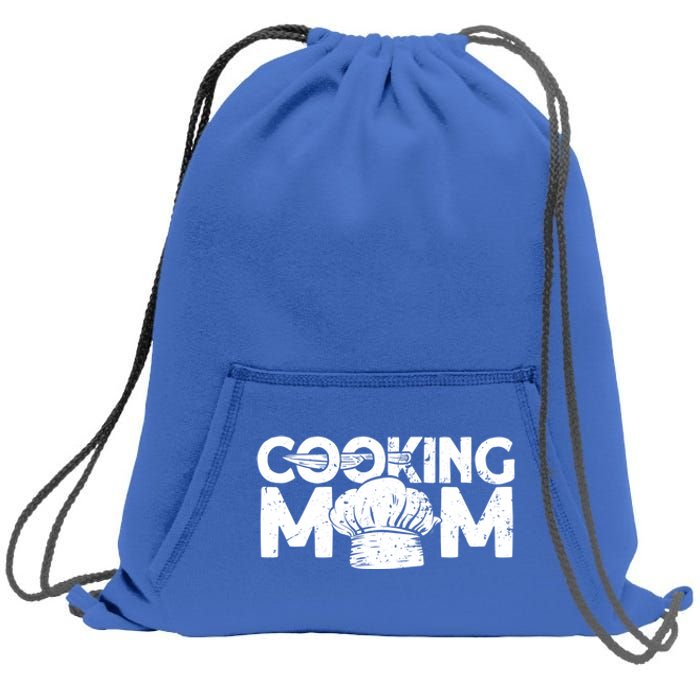 Cooking Mom Funny Gift Cook Cooking Funny Chef Gift Sweatshirt Cinch Pack Bag