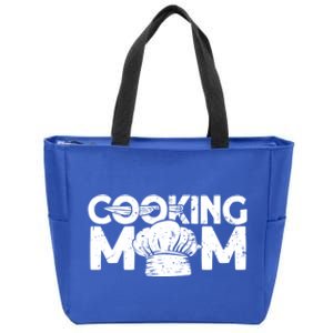 Cooking Mom Funny Gift Cook Cooking Funny Chef Gift Zip Tote Bag