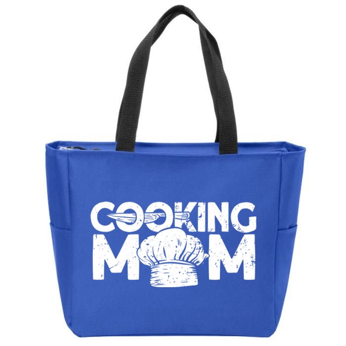 Cooking Mom Funny Gift Cook Cooking Funny Chef Gift Zip Tote Bag