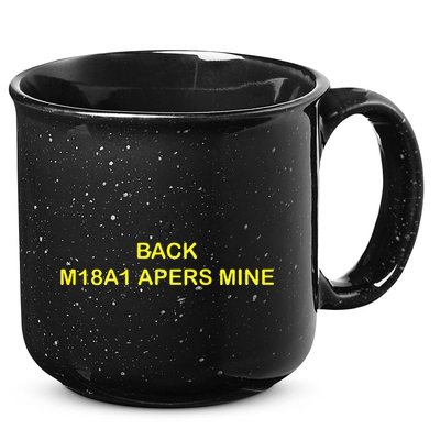 Claymore Mine Front Toward Enemy Military 15oz Campfire Ceramic Mug