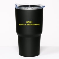 Claymore Mine Front Toward Enemy Military Tumbler