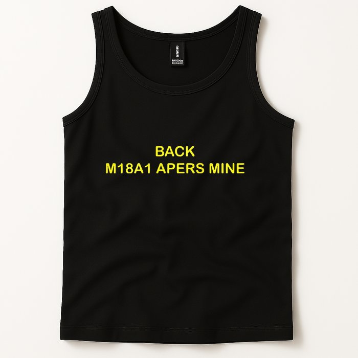 Claymore Mine Front Toward Enemy Military Tank Top