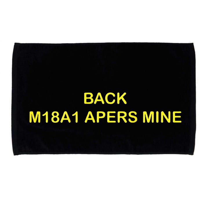 Claymore Mine Front Toward Enemy Military Microfiber Hand Towel