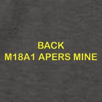Claymore Mine Front Toward Enemy Military Vector Backpack