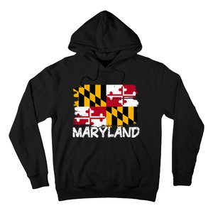 Cool Maryland Flag Hoodie