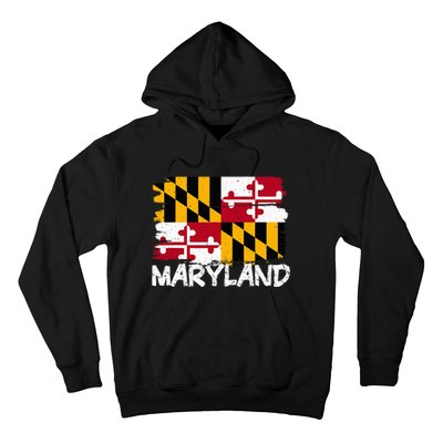 Cool Maryland Flag Hoodie